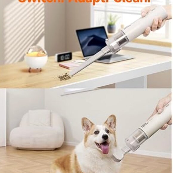 ✨ BASA Handheld Car Vacuum Cleaner – 12000Pa | 4-in-1 Cordless Vacuum & Air Dust - Picture 3 of 6